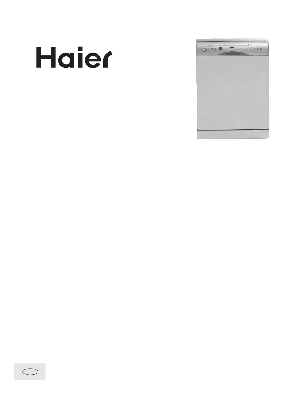 haier WQP12-BFE SS User Manual | 12 pages