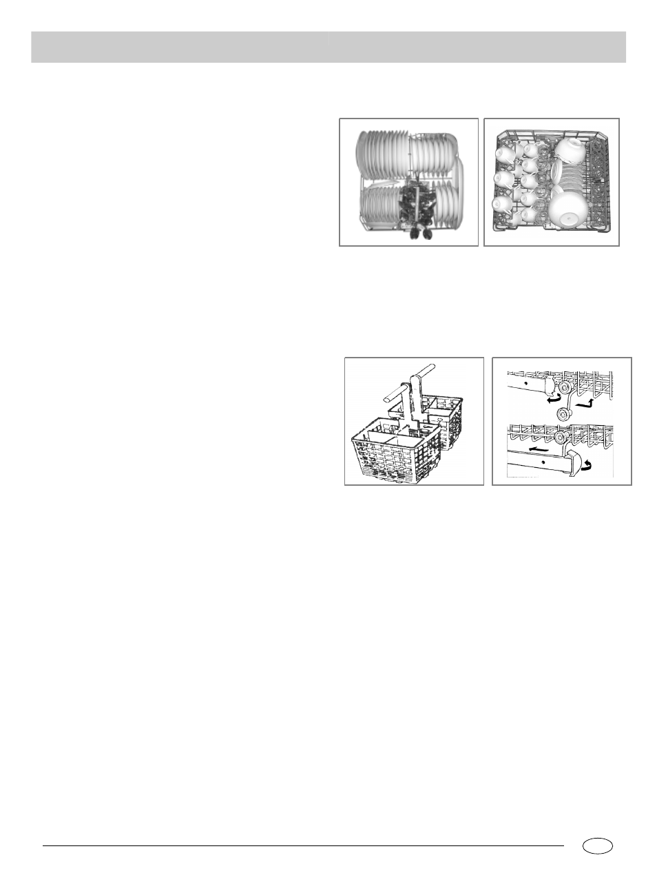 Loading the dishwasher | haier WQP12-BFE SS User Manual | Page 6 / 12