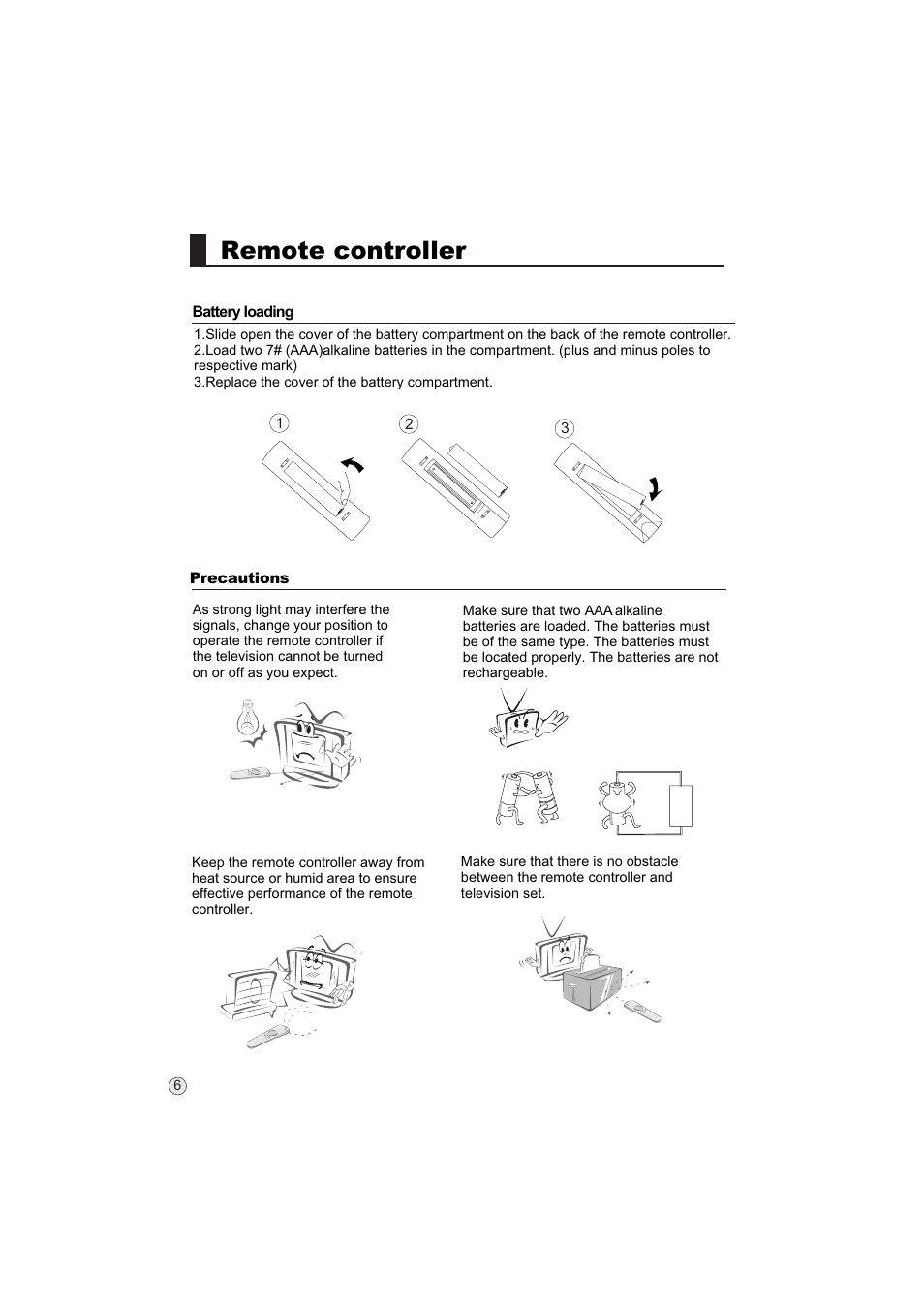 Remote controller | haier L32A9 -AK User Manual | Page 9 / 53