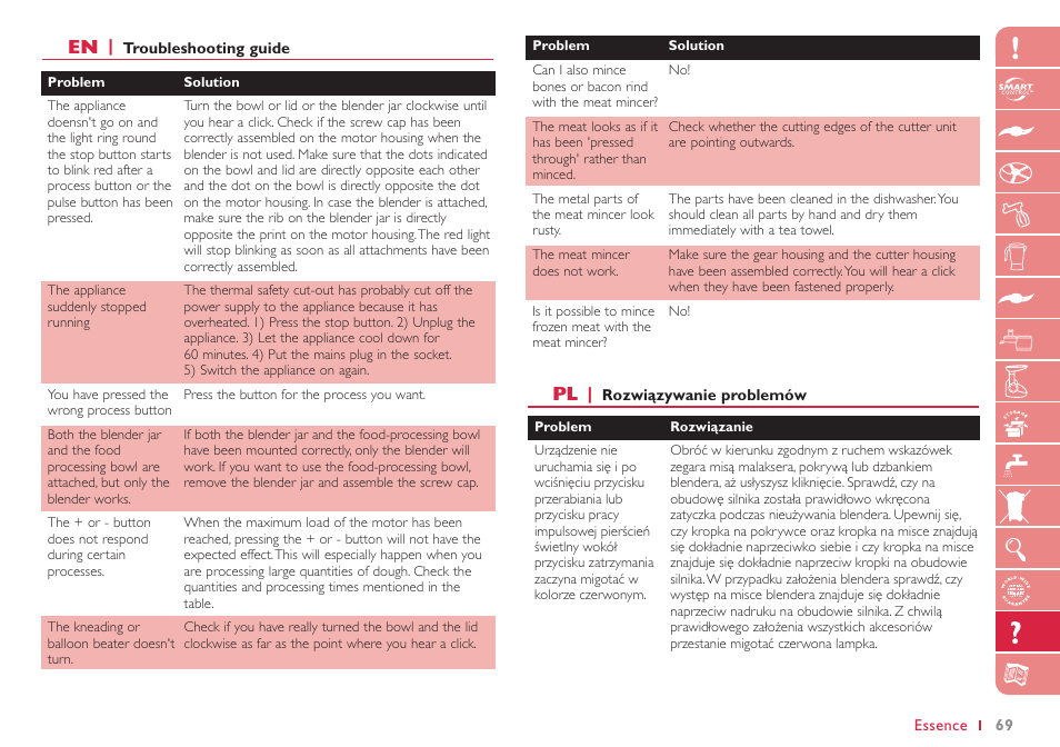Philips HR 7768 User Manual | Page 69 / 88