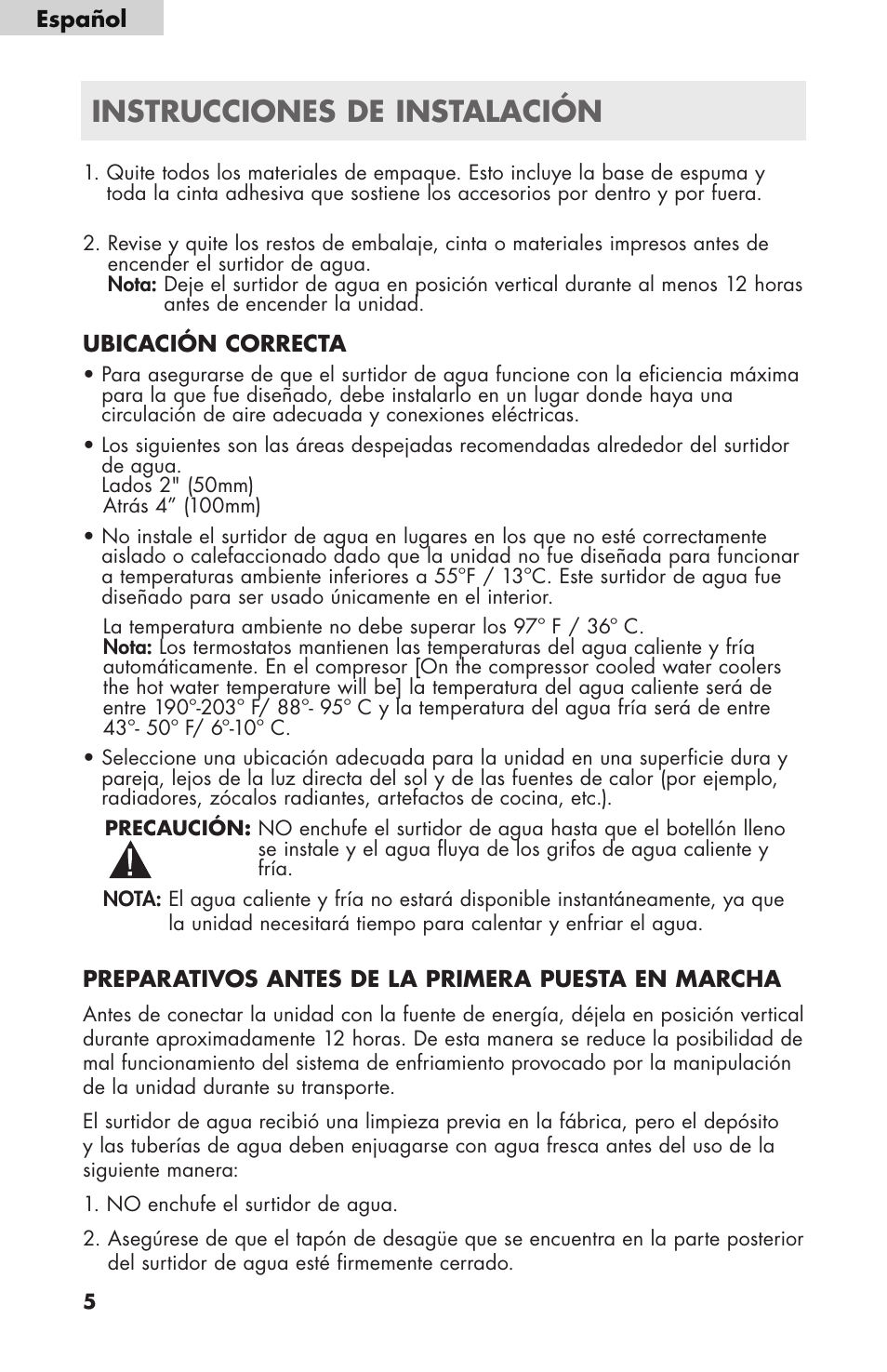 Instrucciones de instalación | haier WDNS32BW User Manual | Page 30 / 38