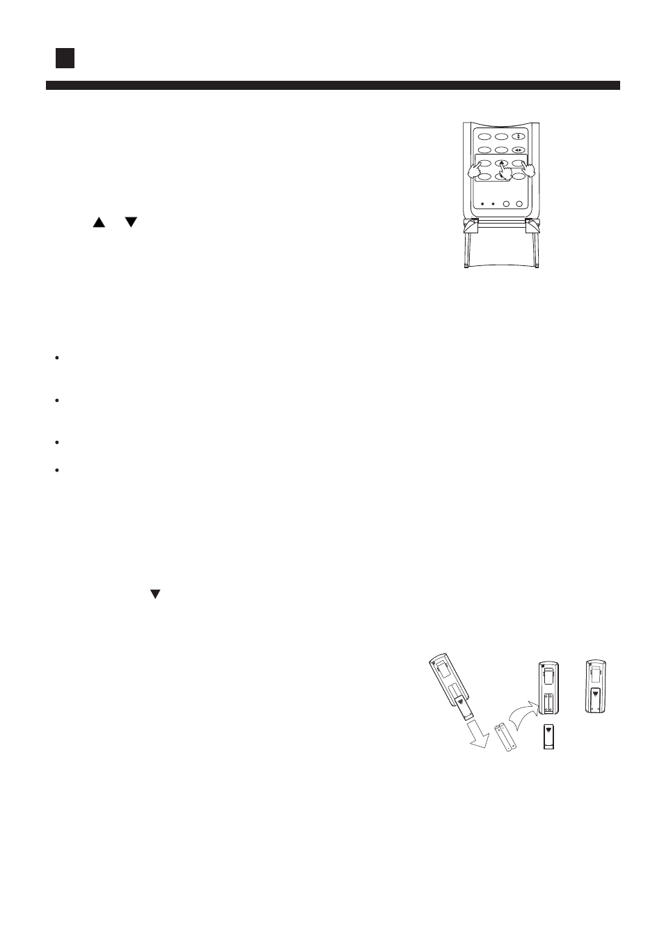 Operation, Clock set, Remote controller's operation | Confirmation indicator, Loading of the battery | haier AS072XHERA User Manual | Page 10 / 33