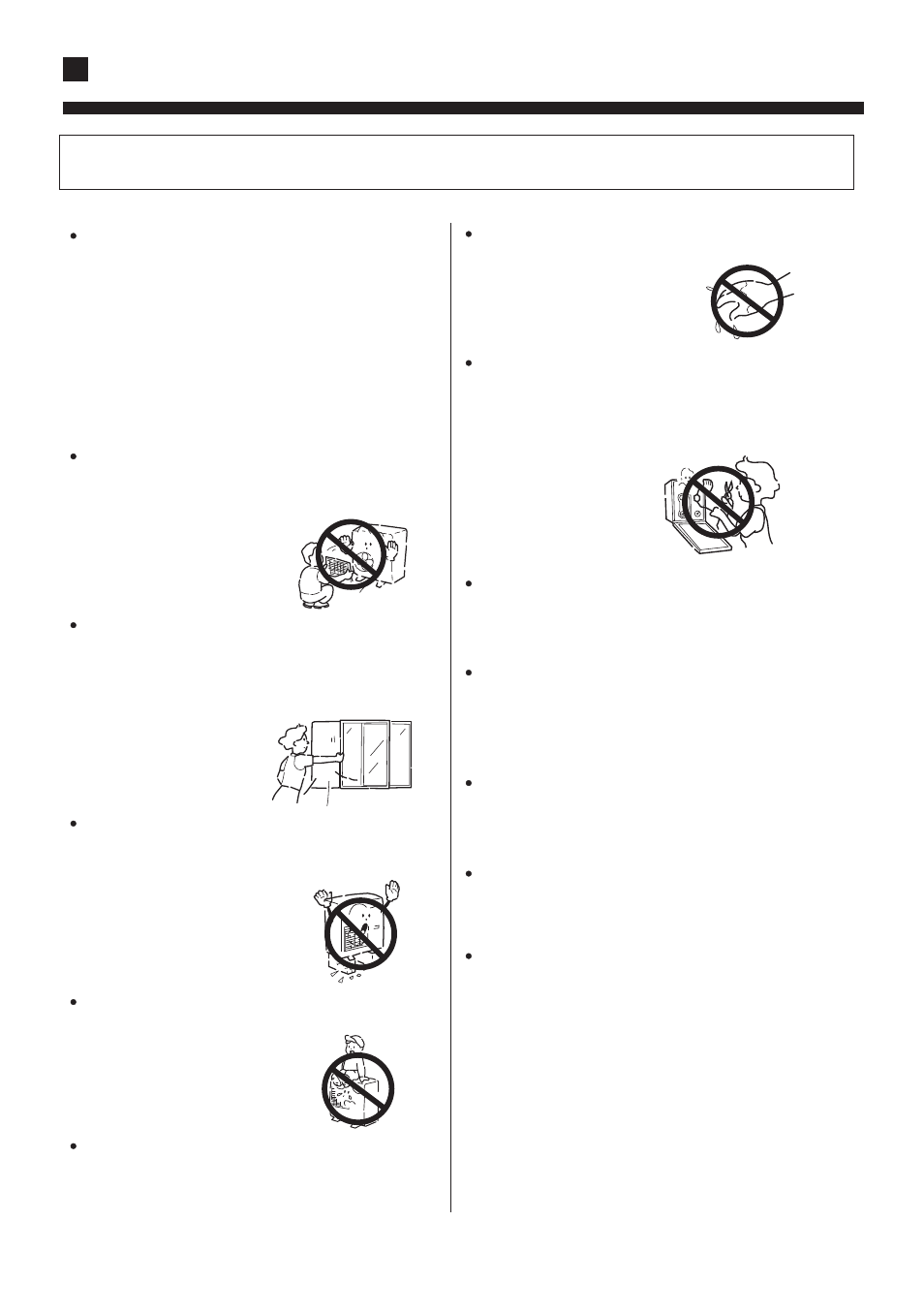 Safety precautions, Cautions | haier AS072XHERA User Manual | Page 6 / 33