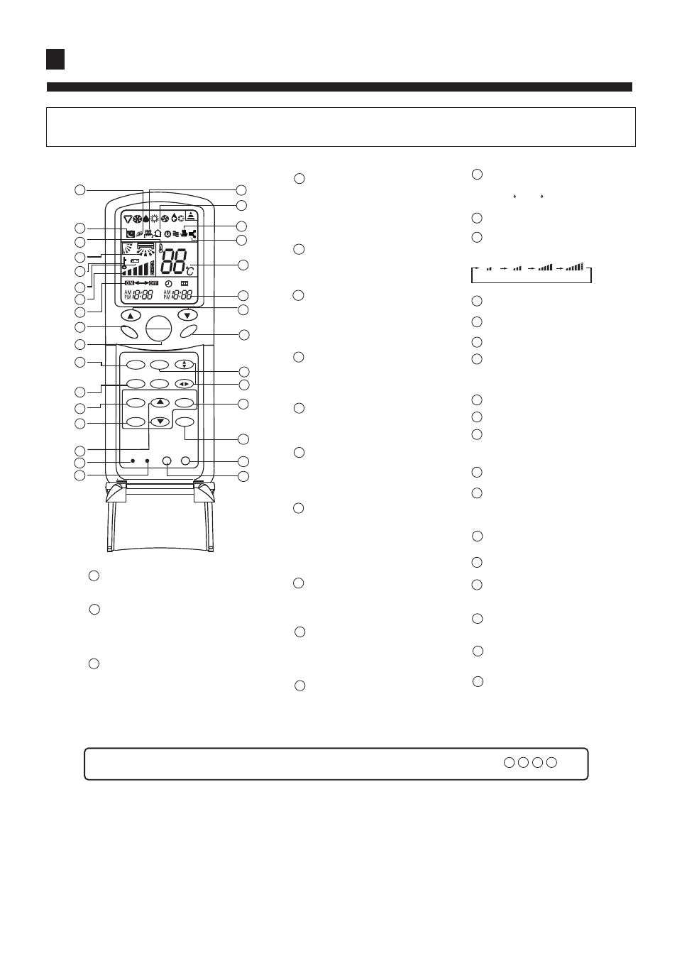Parts and functions, Remote controller | haier AS072XHERA User Manual | Page 9 / 33
