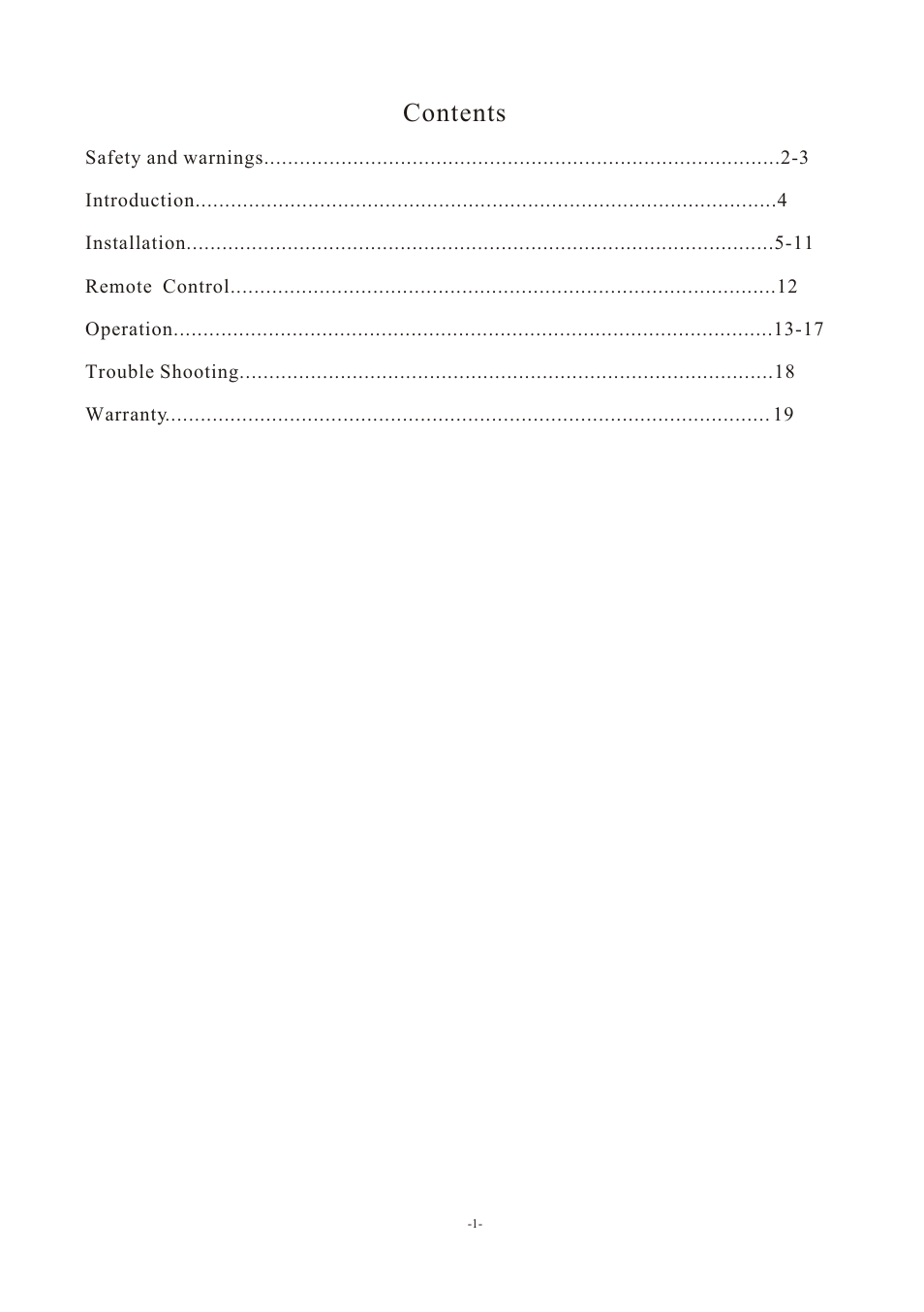 haier L22B1120 User Manual | Page 2 / 21