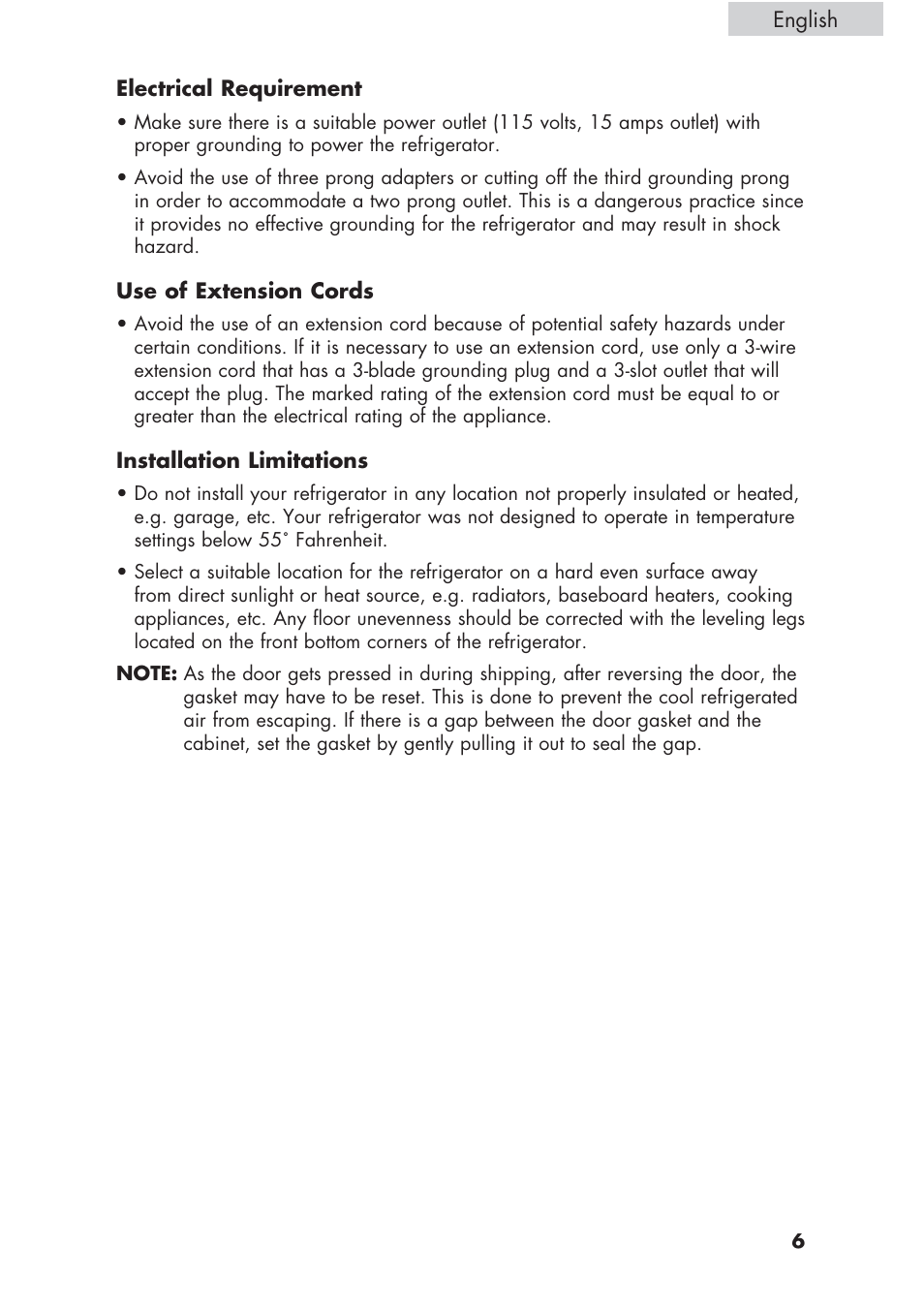 haier ECR1 7 User Manual | Page 7 / 38