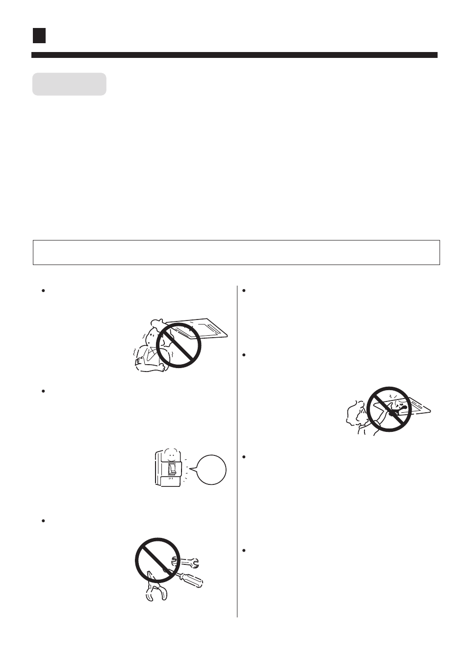 Cautions, Warning | haier HBU-18HF03 User Manual | Page 5 / 25