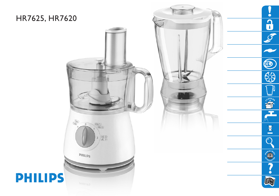 Philips HR 7620 User Manual | 76 pages