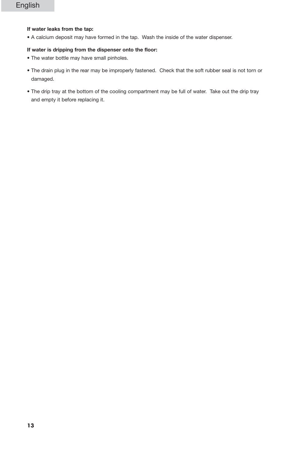 English | haier WDNS201SS User Manual | Page 14 / 16