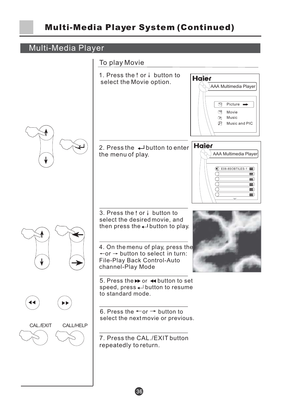 haier D34FA9-AK User Manual | Page 37 / 45