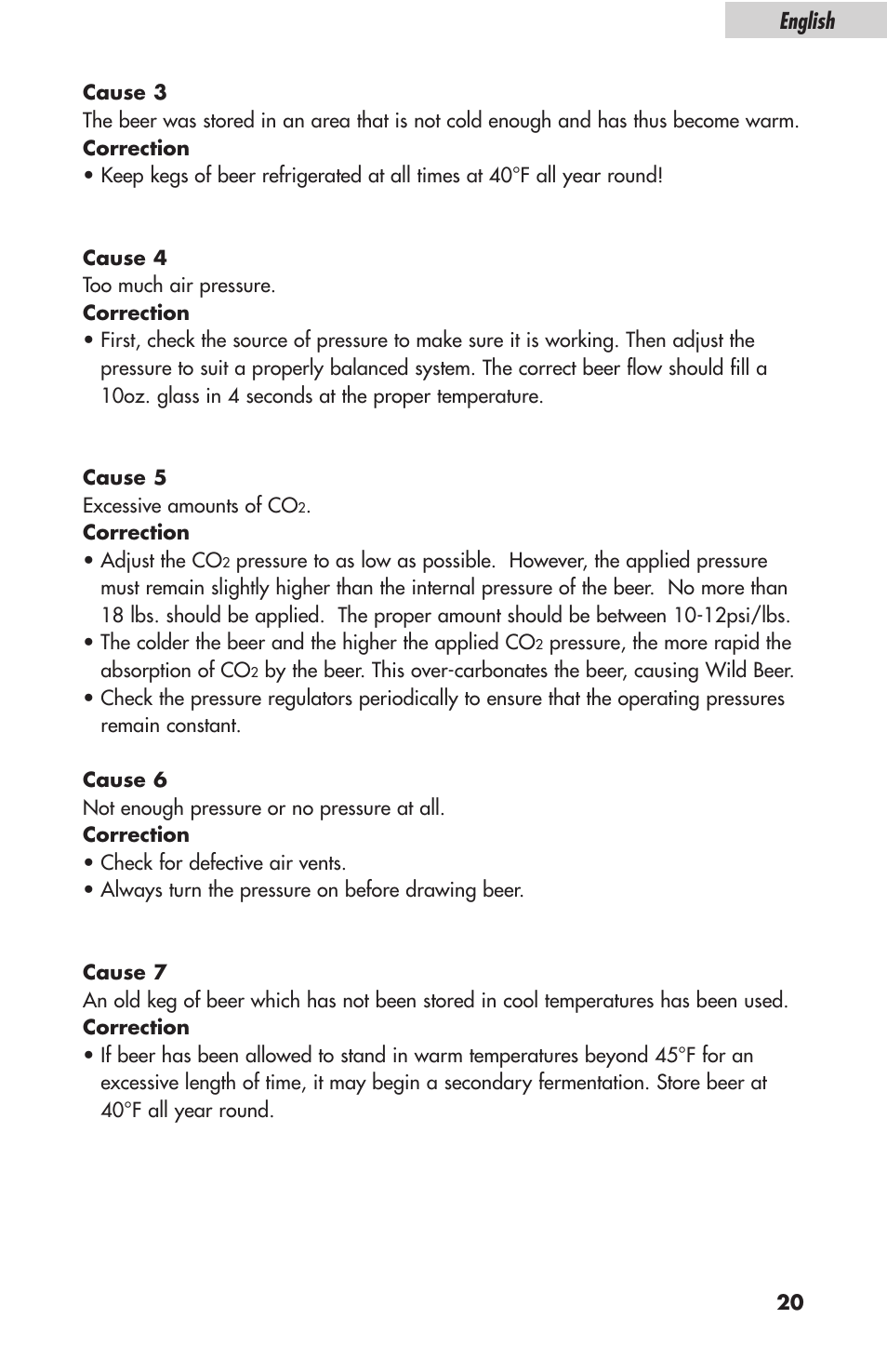 English | haier HBF05E User Manual | Page 21 / 72