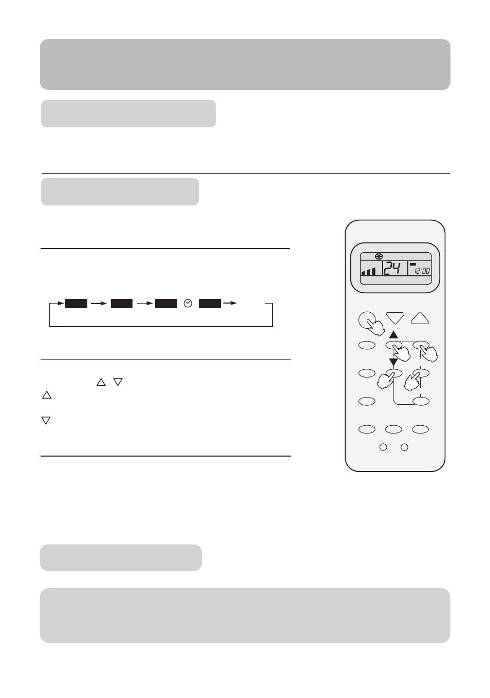 Operation, Timer operation, Timer on/off | haier Split Type Room Air Conditioner No. 0010551809 User Manual | Page 11 / 17