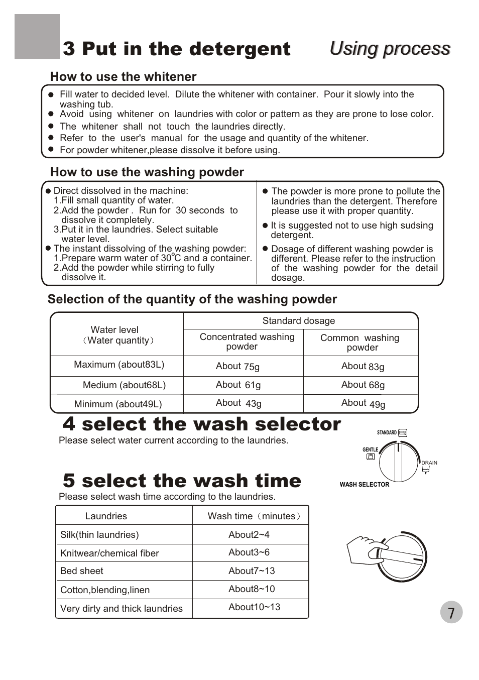 haier HWM80-35 User Manual | Page 9 / 12