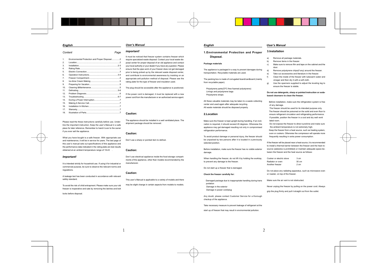 haier THERMOCOOL HF-250 User Manual | Page 2 / 6