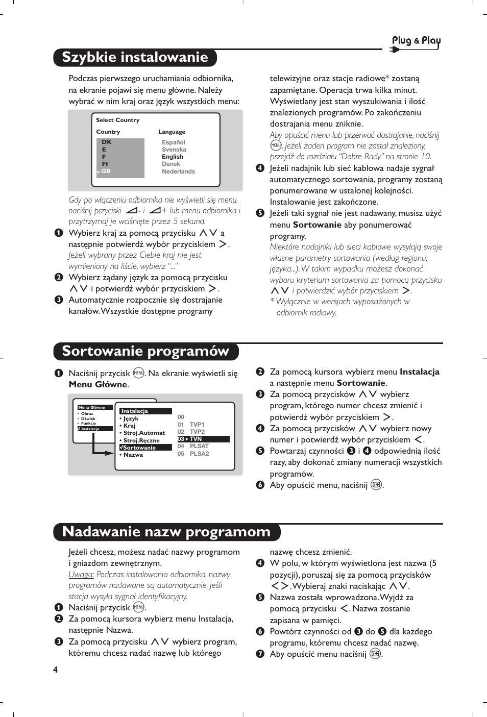 Philips 28PW6618 User Manual | Page 46 / 84