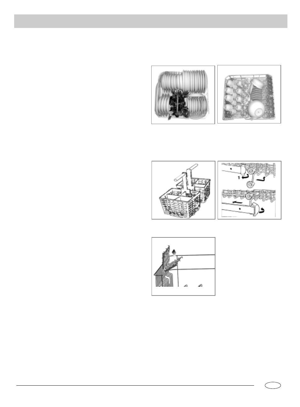 Loading the dishwasher | haier DW12-HFM User Manual | Page 6 / 12