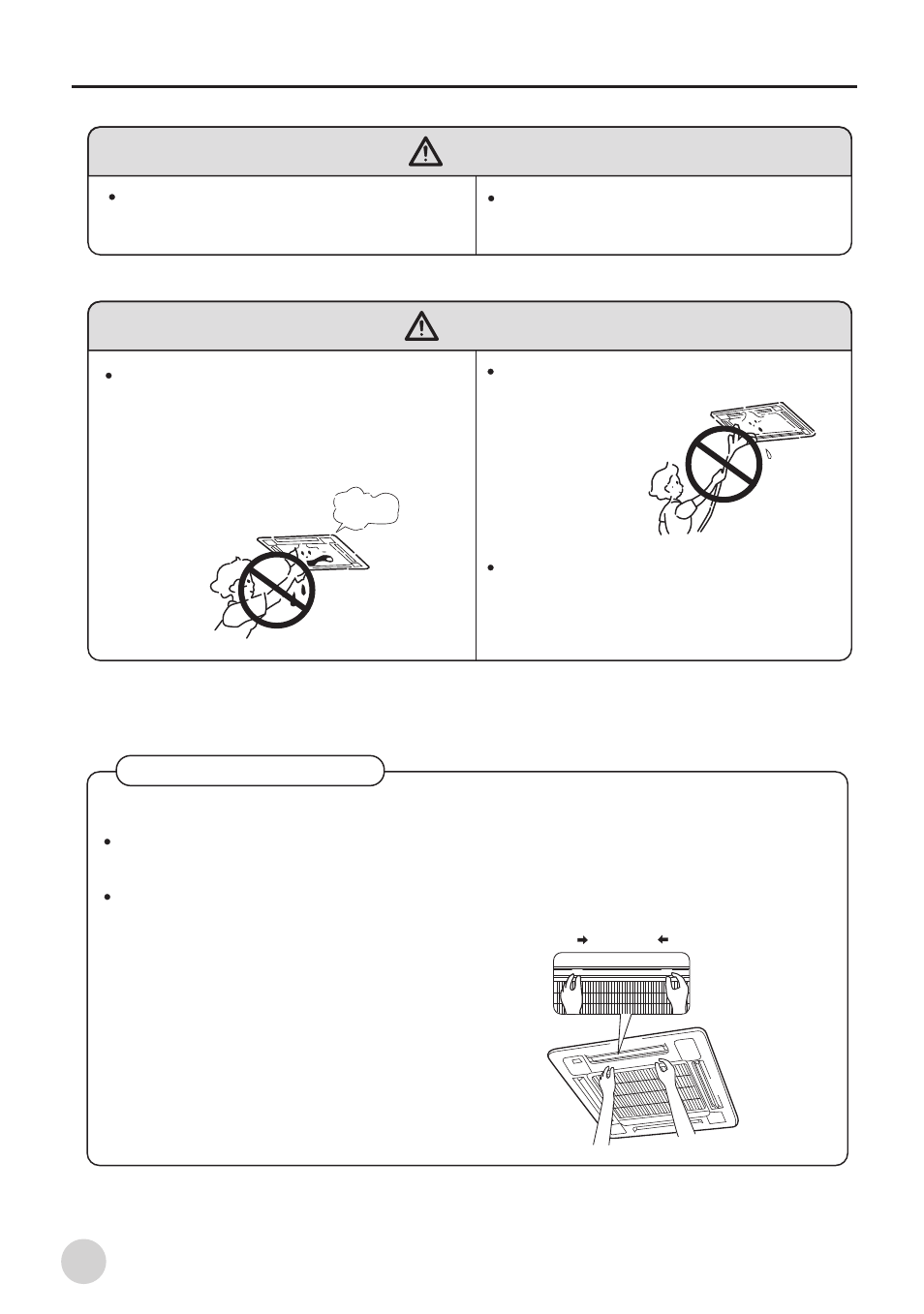 Maintenance, Notice, Clean the air filter | haier AB212BCBAA User Manual | Page 16 / 38