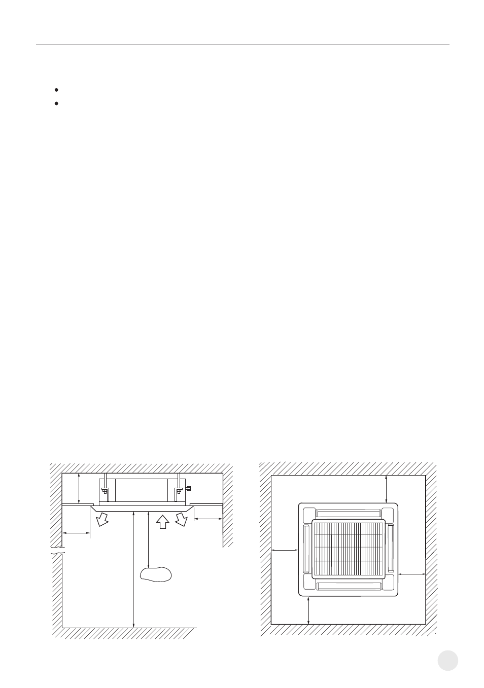 Installation procedure, Install indoor unit, Space installation needed (unit: mm) | haier AB212BCBAA User Manual | Page 25 / 38