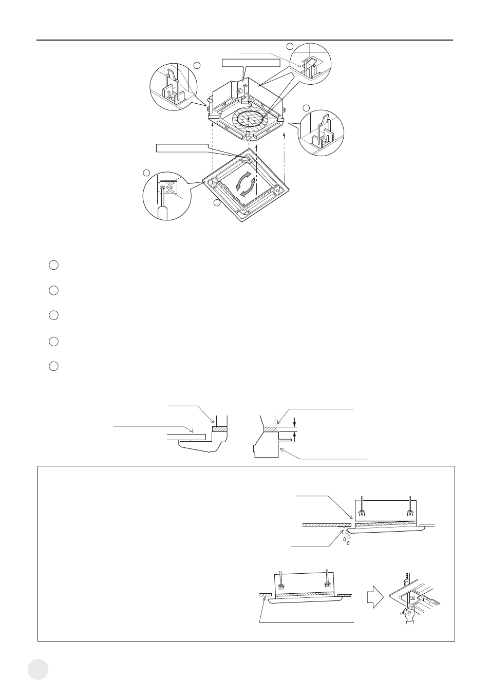 Installation procedure, Install the decorative panel, Notice | 1)install decorative panel | haier AB212BCBAA User Manual | Page 34 / 38