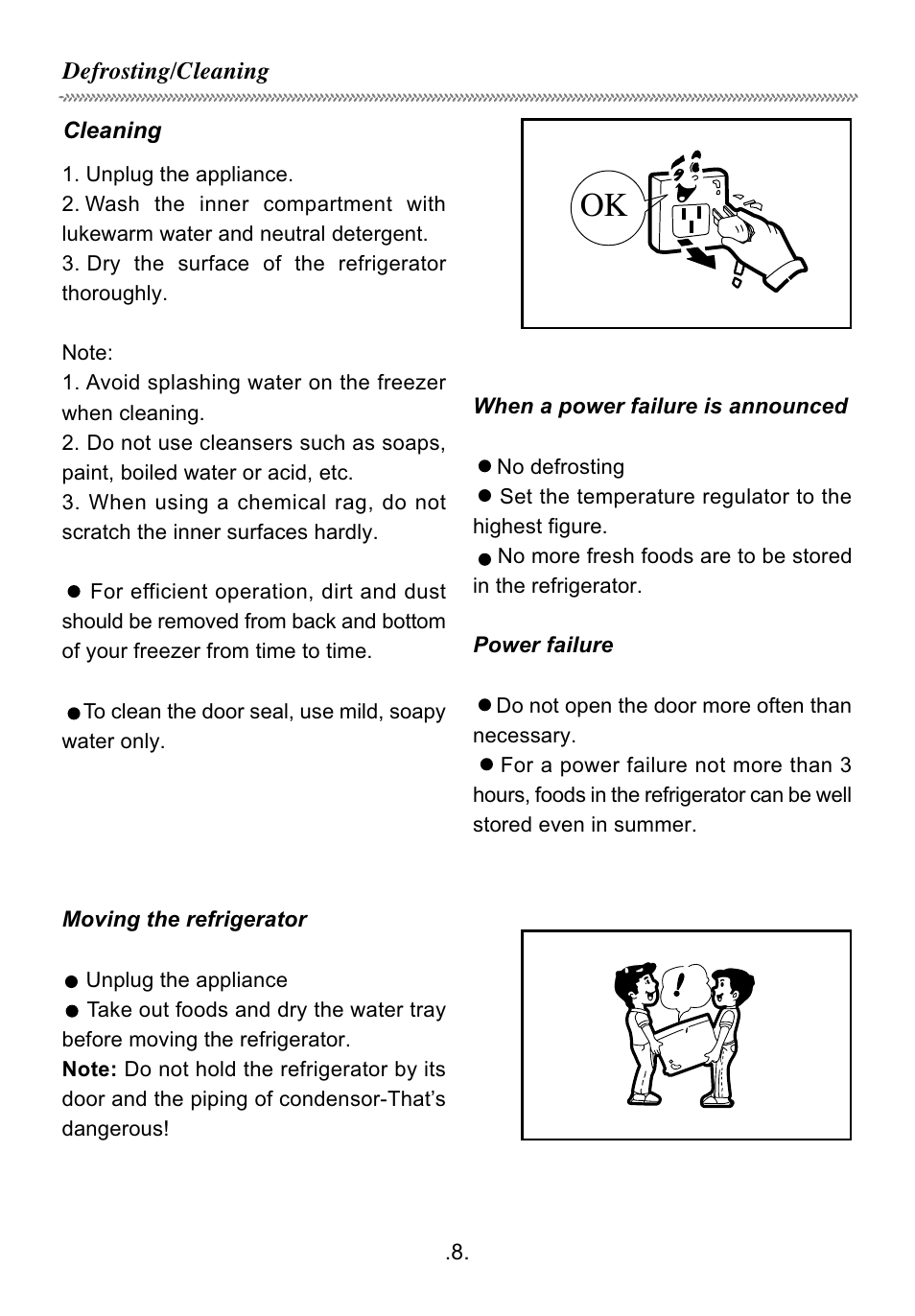 haier HR-60 User Manual | Page 9 / 10