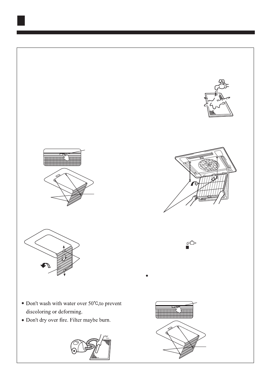 Maintenance, Clean inlet grill, Clean air filter | haier AB182ACBEA User Manual | Page 10 / 31