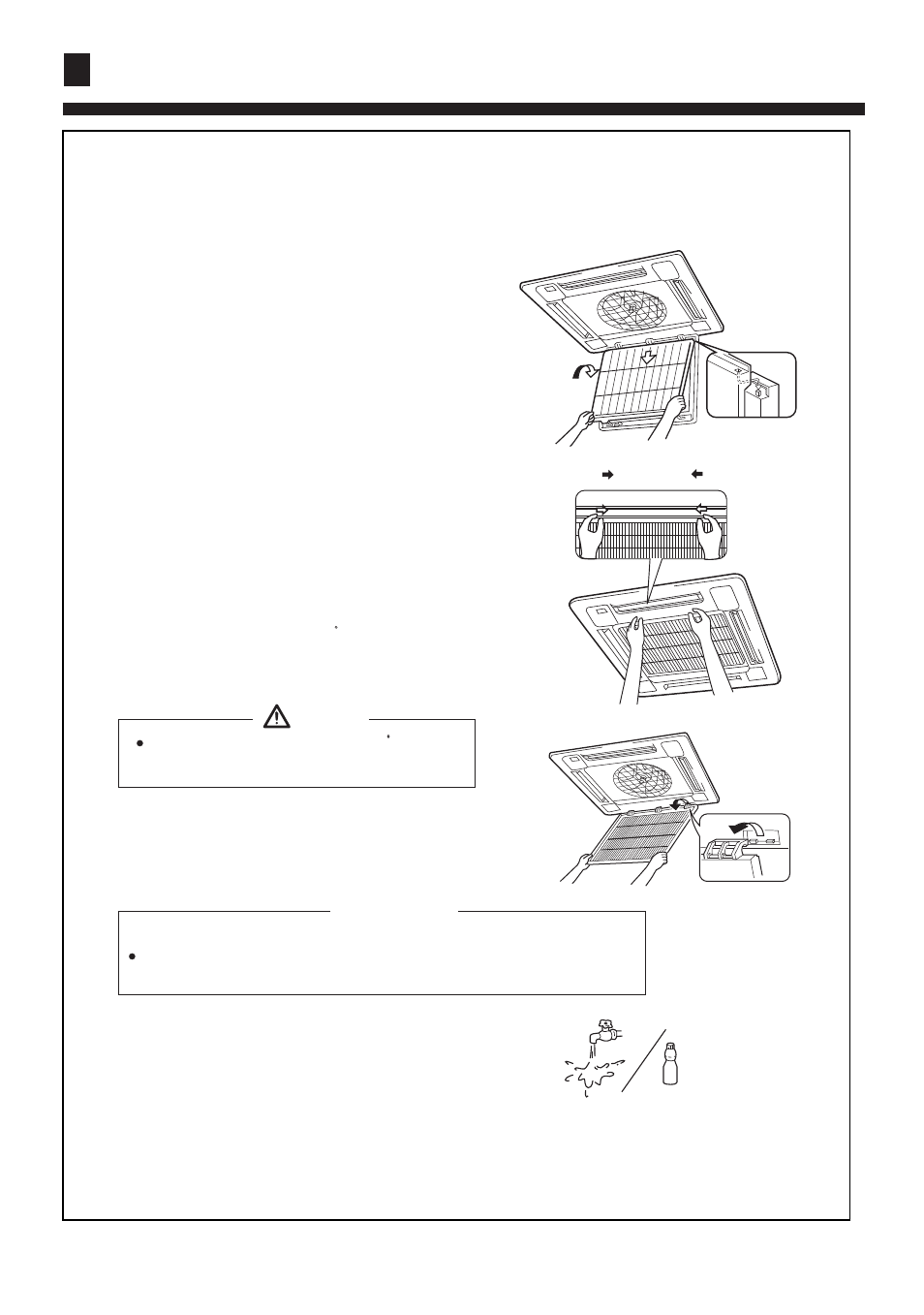 Maintenance, Notice, Instruction | Open | haier AB182ACBEA User Manual | Page 13 / 31