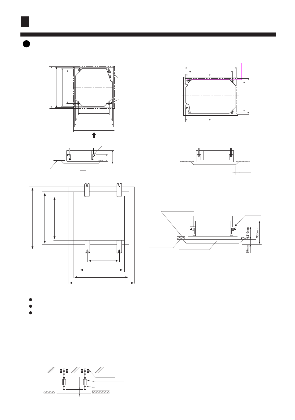 Installation procedure, Preparation for the installation | haier AB182ACBEA User Manual | Page 23 / 31