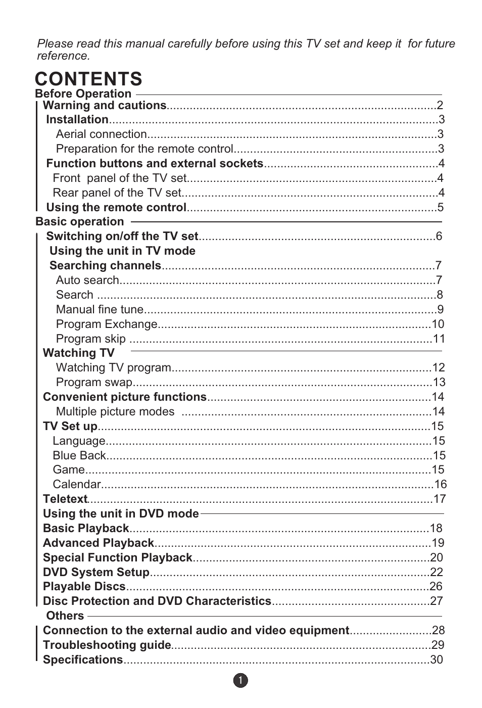 haier DTA-1486 User Manual | Page 2 / 64