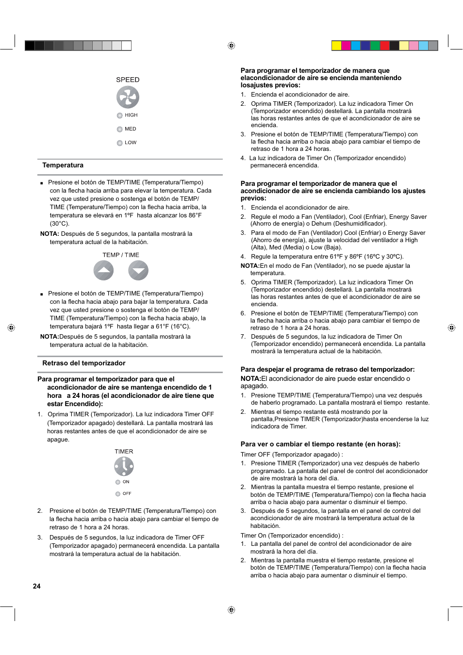 haier ESA424K-L User Manual | Page 24 / 44