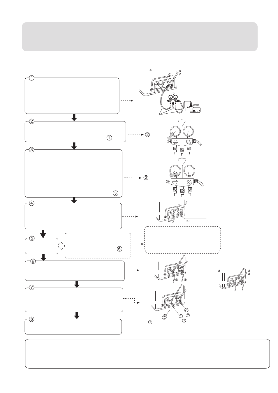 Installation manual of room air conditioner, Purging method:(for r410a), Open close | haier 0010557172 User Manual | Page 28 / 31