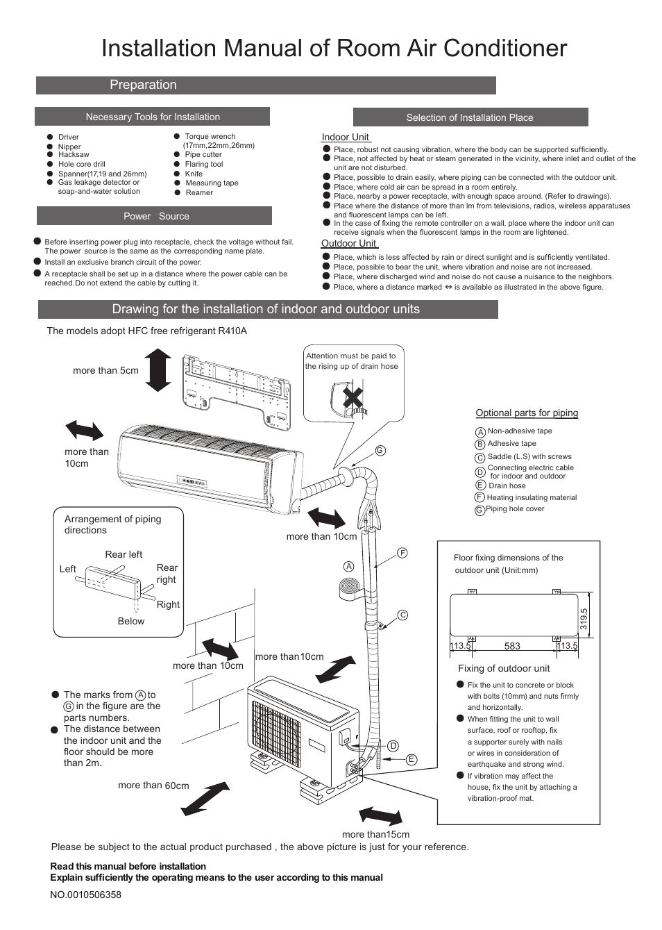 haier 0010506358 User Manual | 4 pages