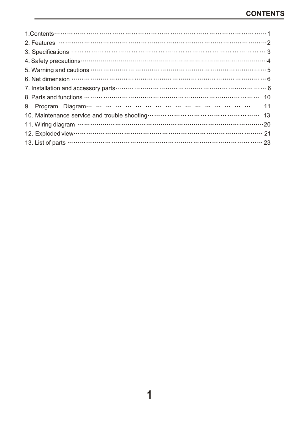 haier HLP22P User Manual | Page 2 / 4