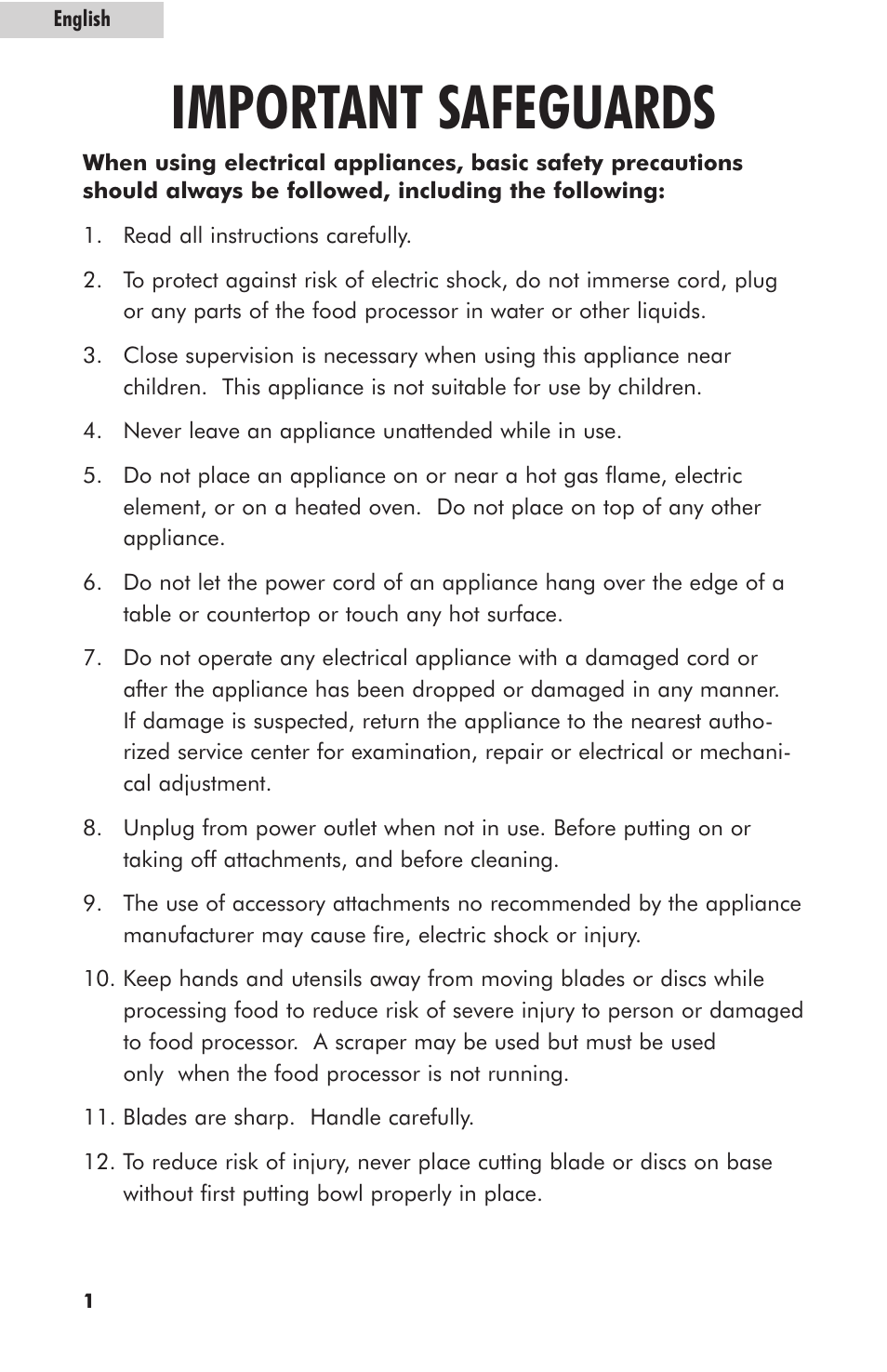 Important safeguards | haier HFP400SS User Manual | Page 2 / 16