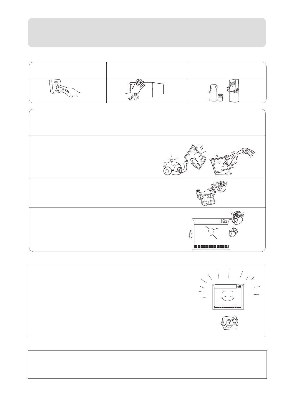 Maintenance | haier AF122XCEAA User Manual | Page 9 / 17