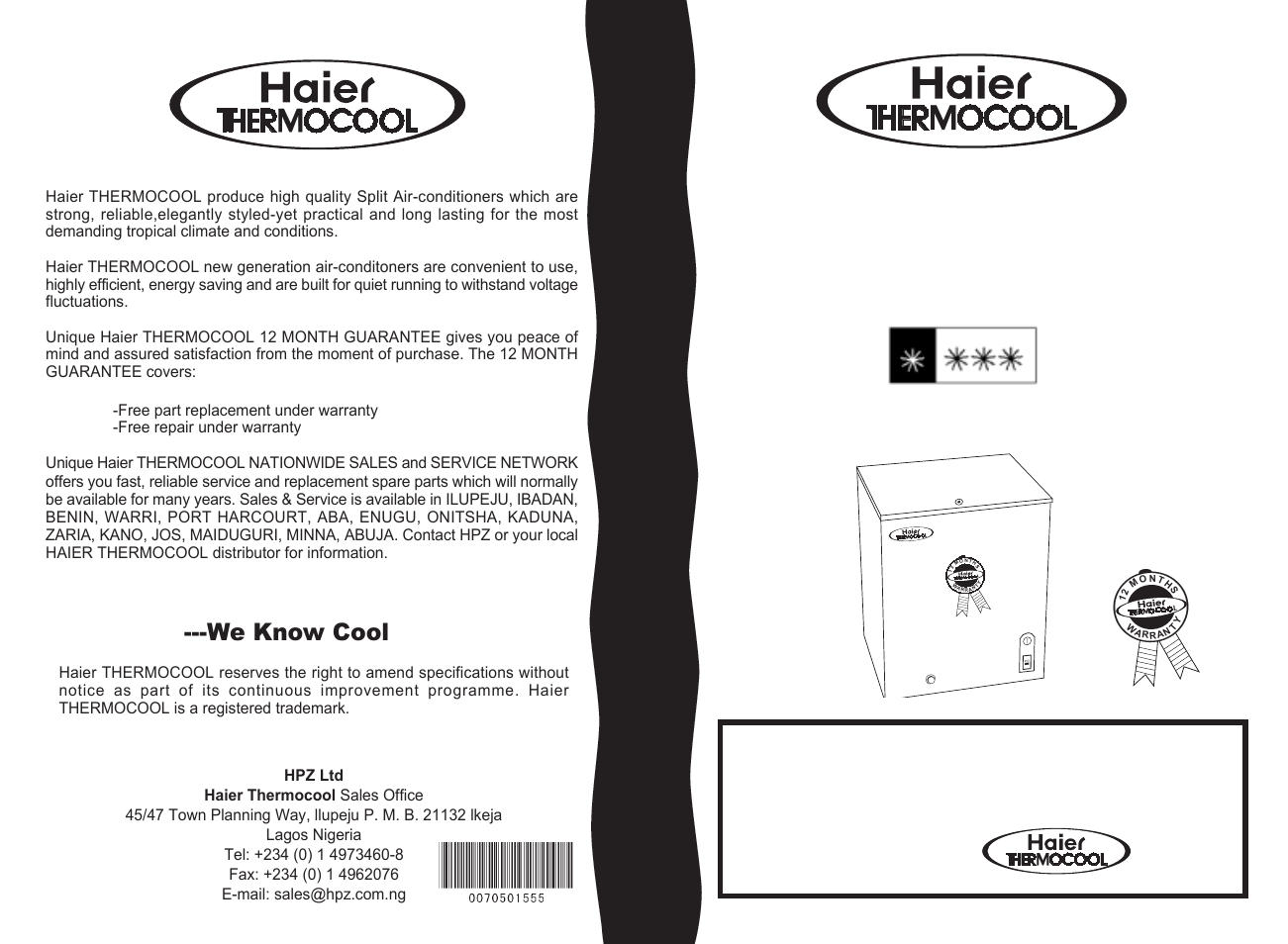 haier BD-142E User Manual | 10 pages