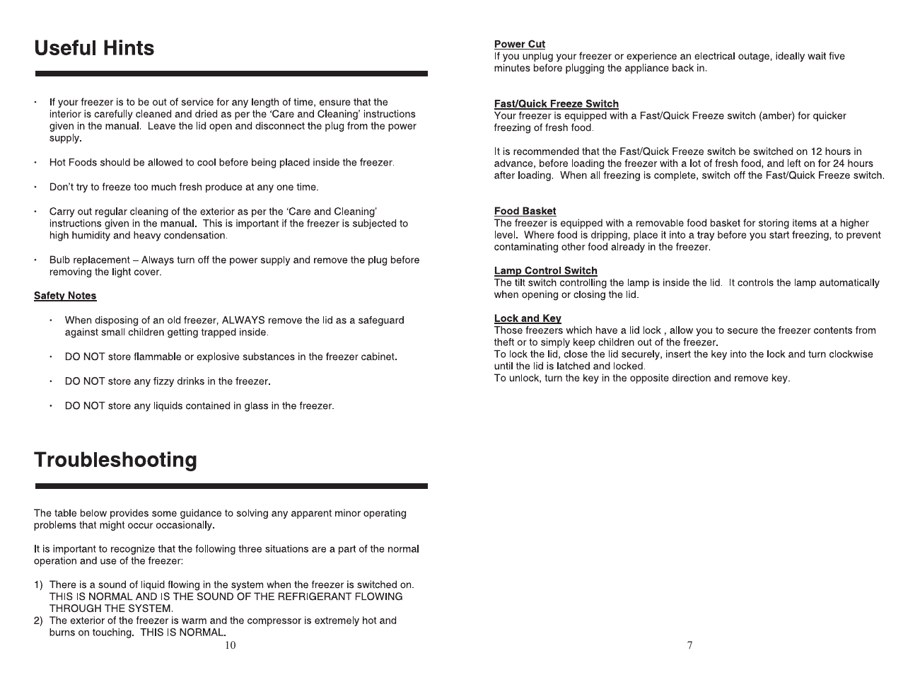 haier BD-142E User Manual | Page 9 / 10
