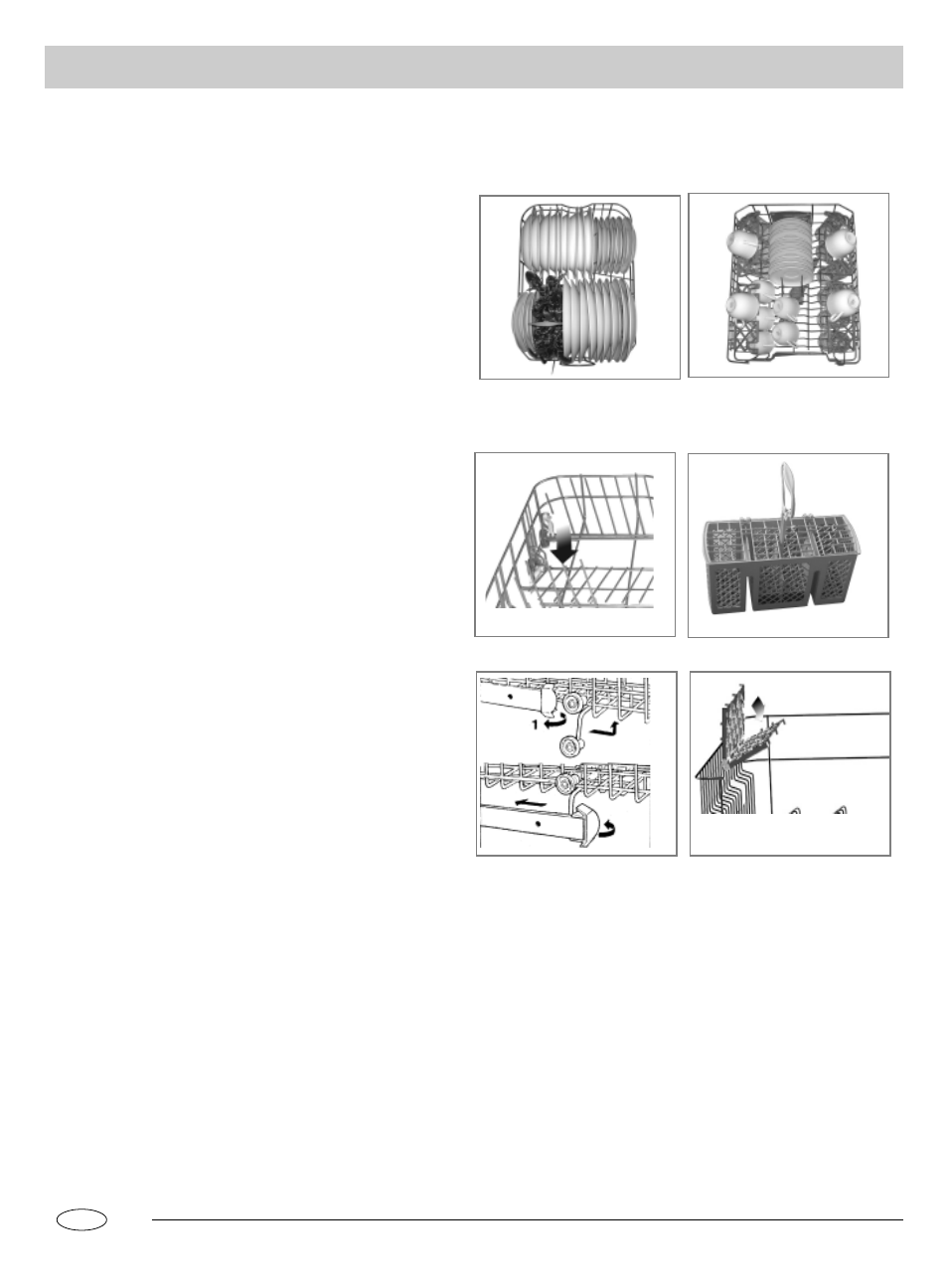 Loading the dishwasher | haier HDW9WH User Manual | Page 5 / 11