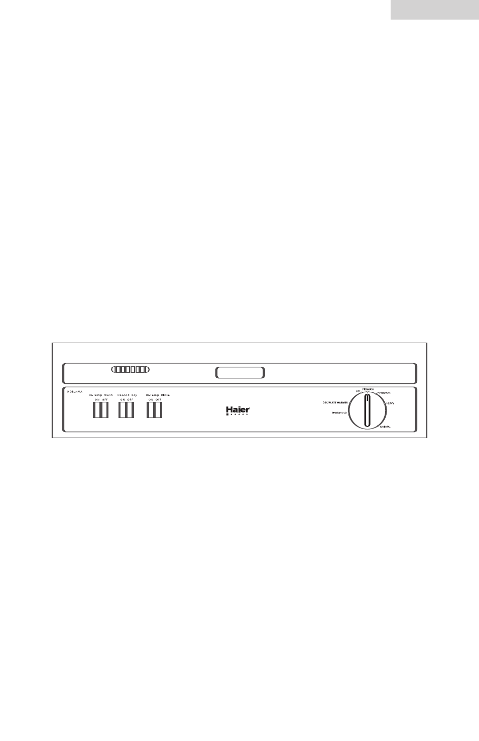 haier HDB24EA User Manual | Page 9 / 27