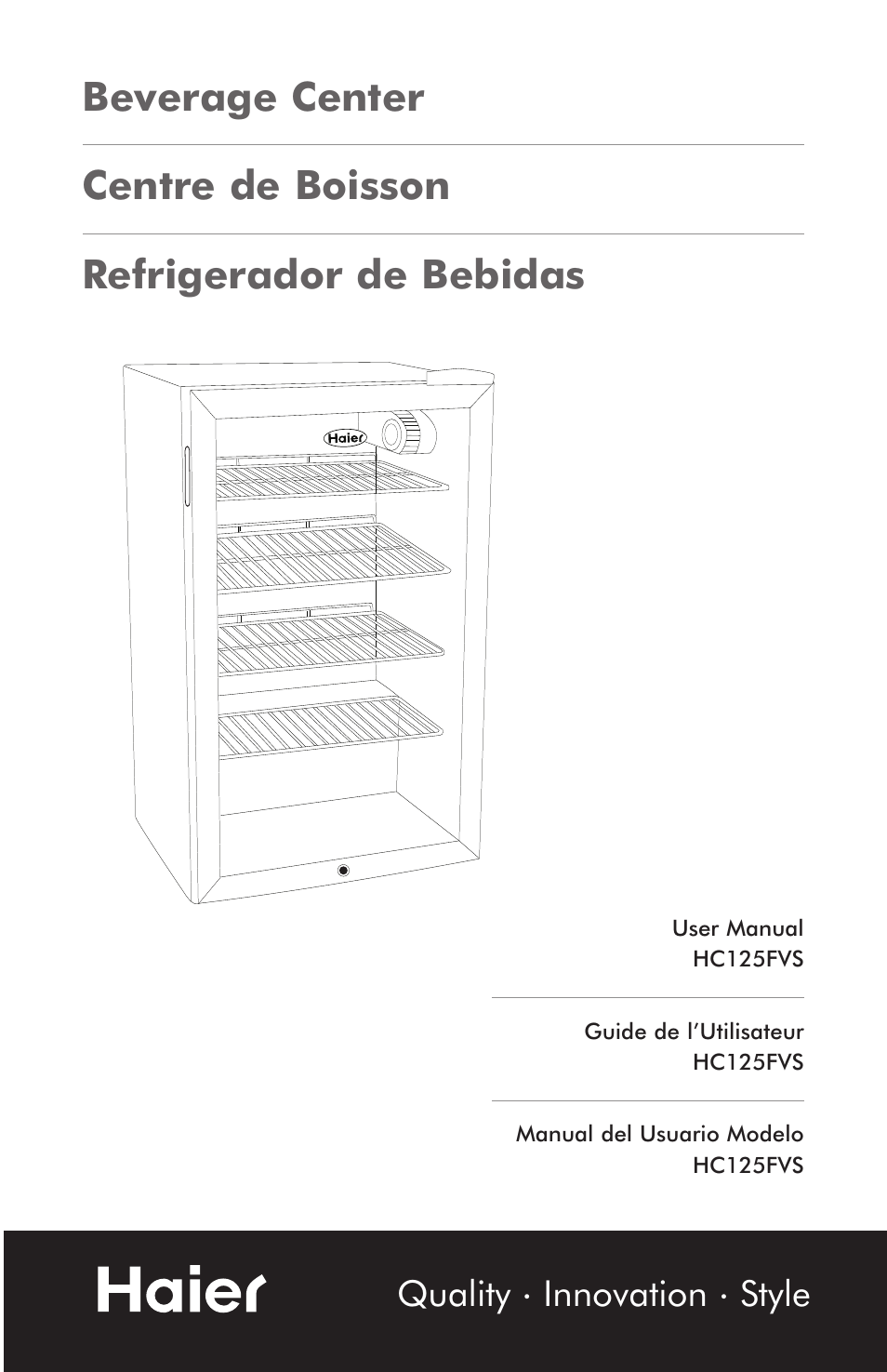 haier hc125fvs User Manual | 48 pages