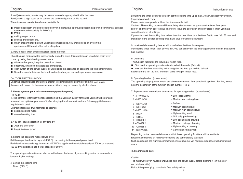 Fp-fd, English | haier HR-1770MG User Manual | Page 8 / 8
