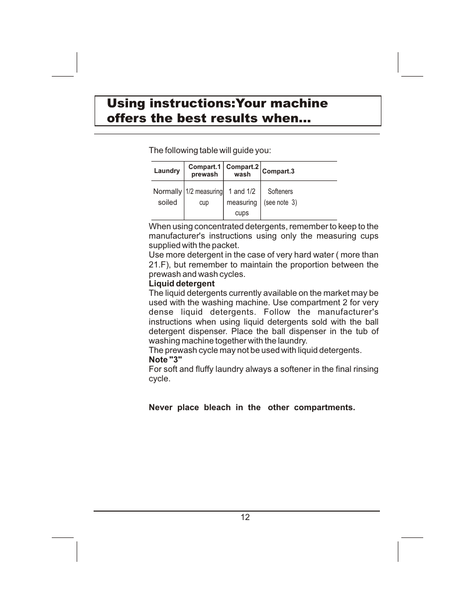haier XQG60-HA800TX(M) User Manual | Page 13 / 21