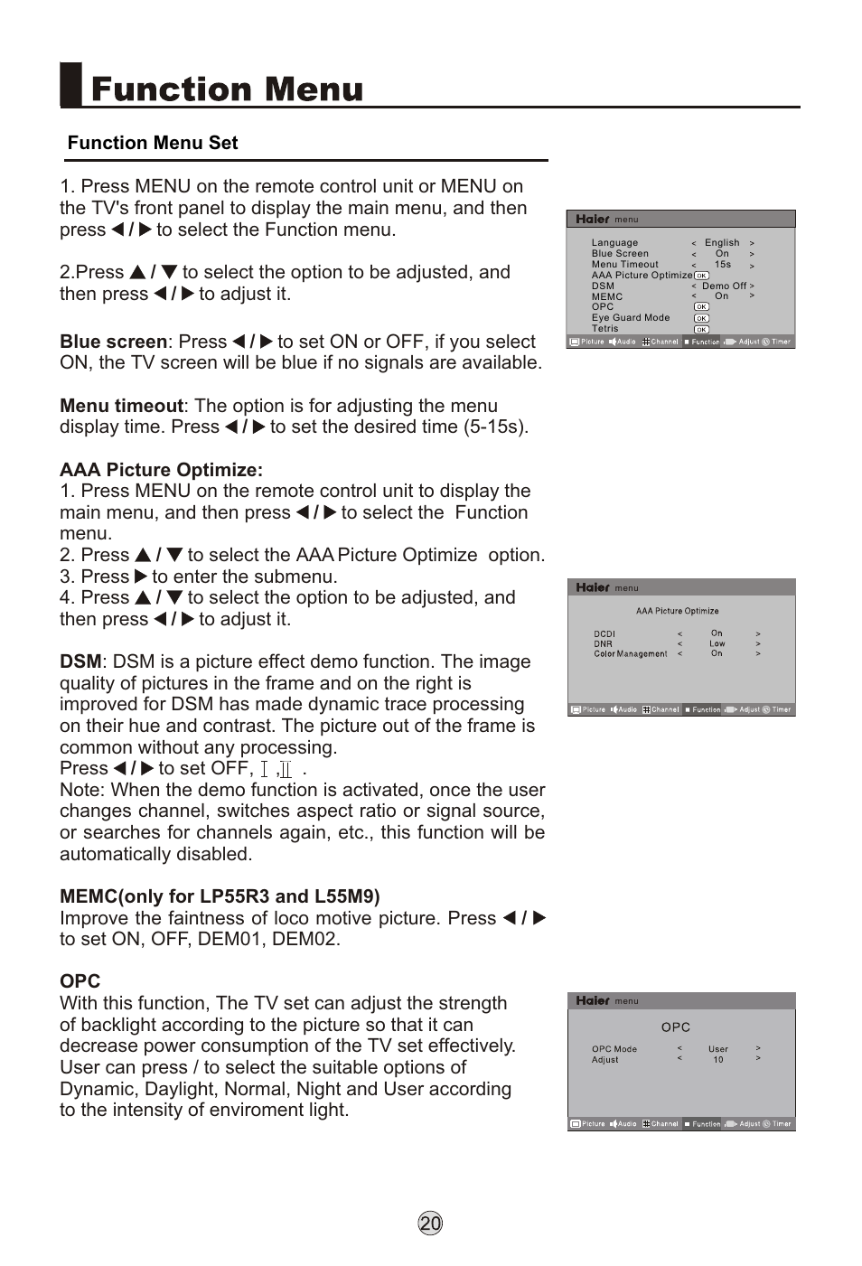 Т³гж 22 | haier L32K3 User Manual | Page 22 / 36
