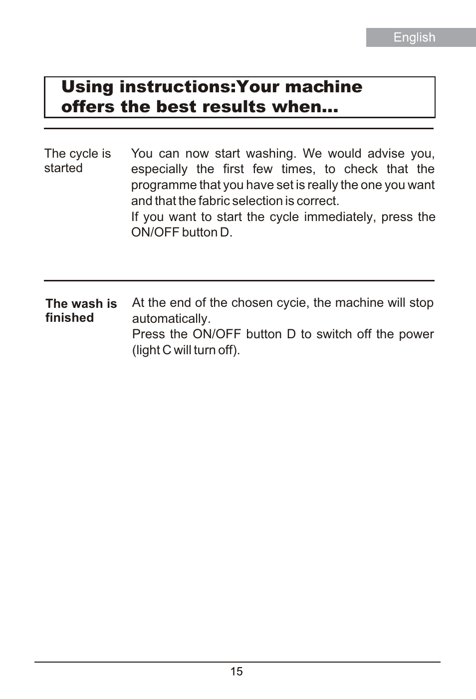 haier HM1400TX User Manual | Page 15 / 22