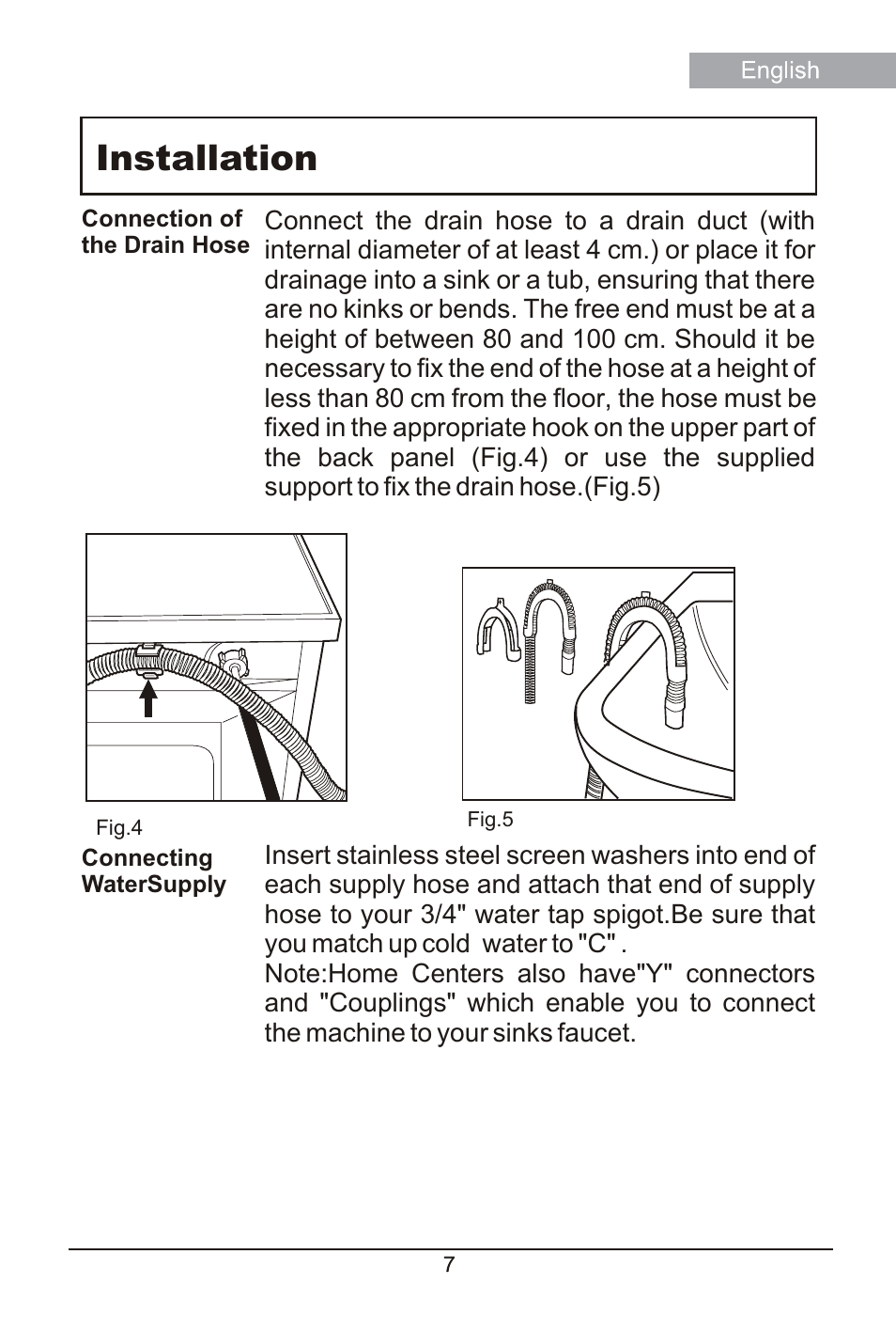 Installation | haier HM1400TX User Manual | Page 7 / 22