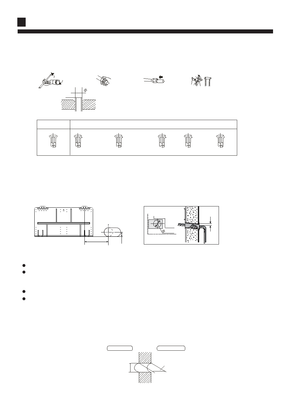 Instructions to installation, Method for cutting and expanding pipes, When the mounting plate is first fixed | haier AS092XVERA User Manual | Page 28 / 34