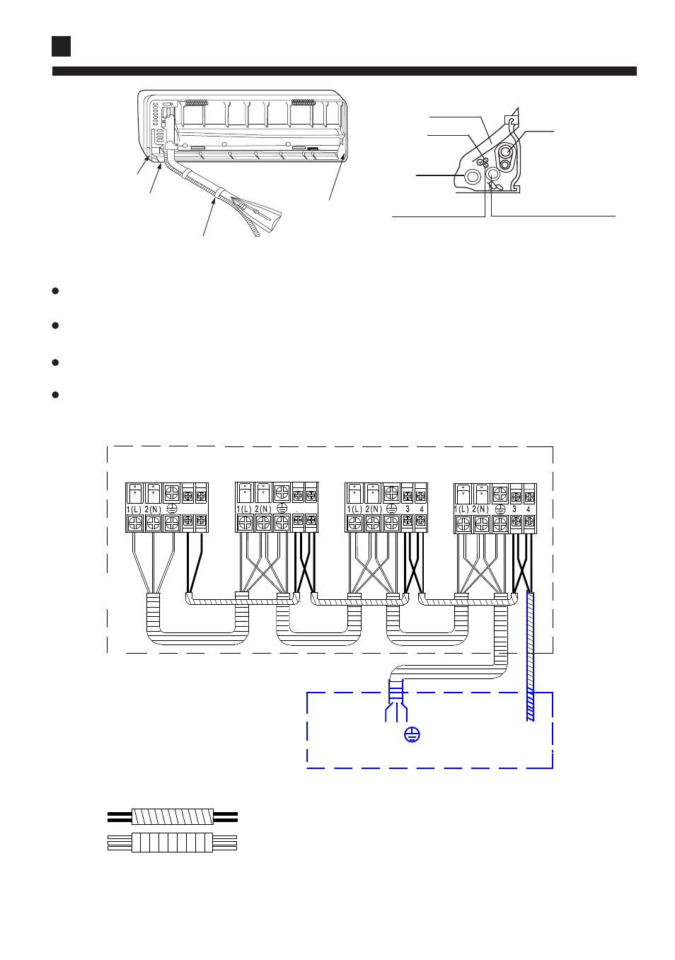 Instructions to installation, Other direction piping | haier AS092XVERA User Manual | Page 29 / 34