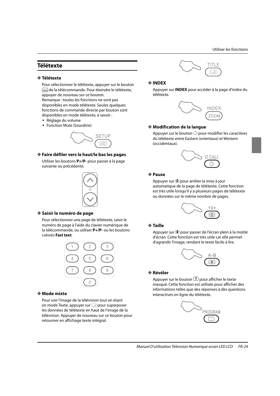 Télétexte | haier 0090504932V User Manual | Page 55 / 95