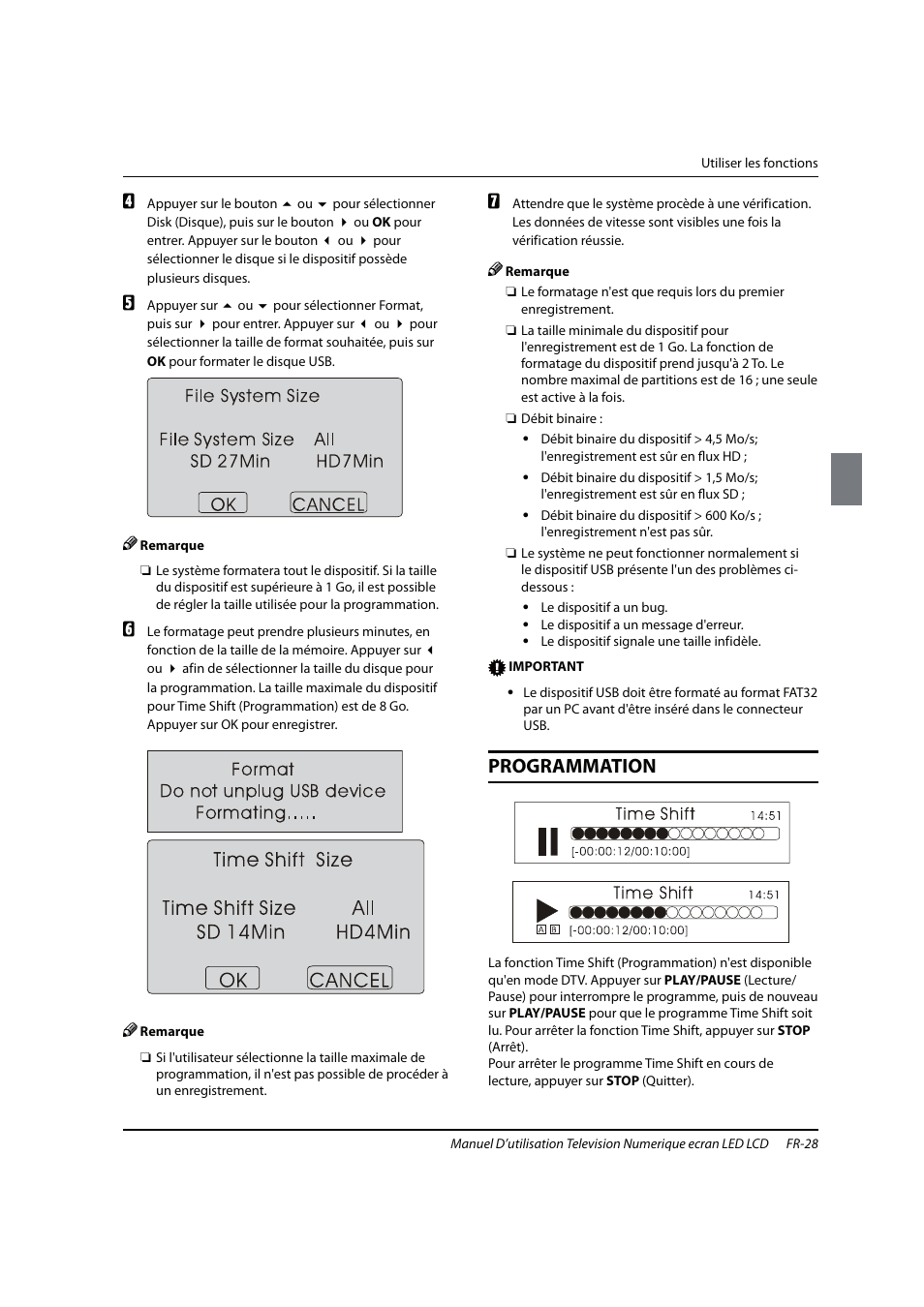 Programmation | haier 0090504932V User Manual | Page 59 / 95