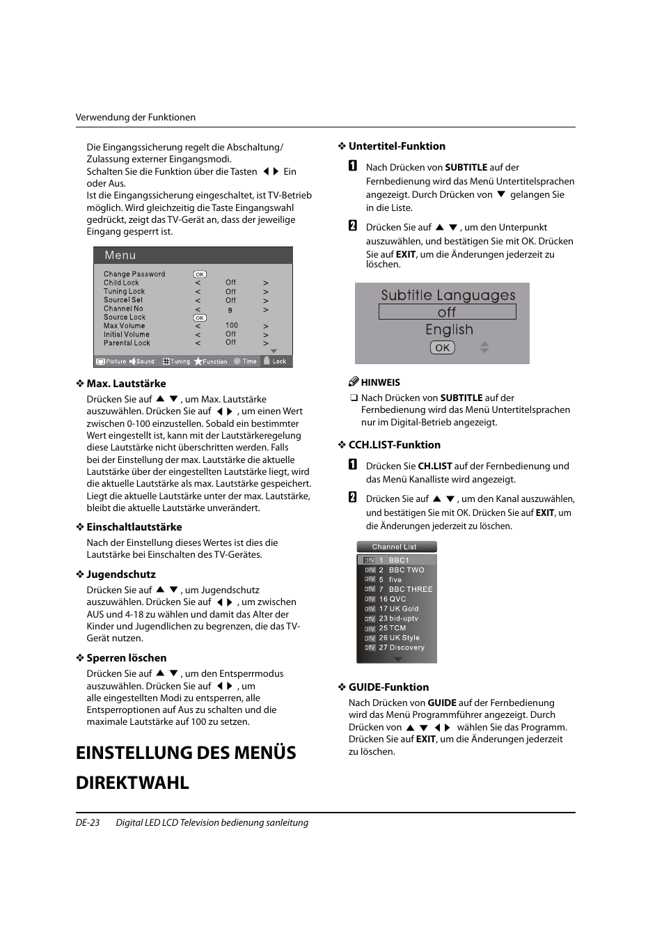 Einstellung des menüs direktwahl | haier 0090504932V User Manual | Page 86 / 95