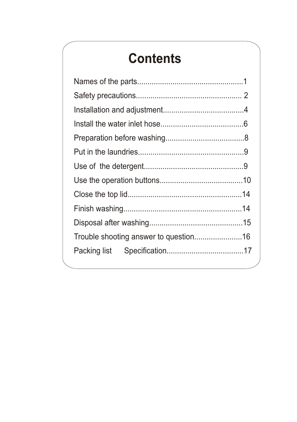 haier XQS70-98 User Manual | Page 2 / 19